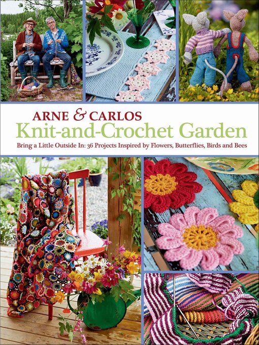 Cover image for Knit-And-Crochet Garden